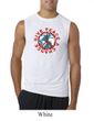 Mens Peace Shirt Give Peace a Chance Sleeveless Tee T-Shirt