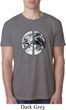 Mens Peace Shirt Peace Earth Burnout Tee T-Shirt