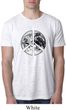 Mens Peace Shirt Peace Earth Burnout Tee T-Shirt