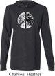 Mens Peace Shirt Peace Earth Lightweight Hoodie Tee
