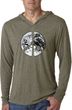 Mens Peace Shirt Peace Earth Lightweight Hoodie Tee T-Shirt