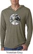 Mens Peace Shirt Peace Earth Lightweight Hoodie Tee T-Shirt