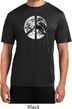 Mens Peace Shirt Peace Earth Moisture Wicking Tee T-Shirt