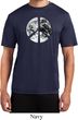 Mens Peace Shirt Peace Earth Moisture Wicking Tee T-Shirt