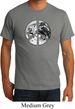 Mens Peace Shirt Peace Earth Organic Tee T-Shirt