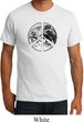 Mens Peace Shirt Peace Earth Organic Tee T-Shirt
