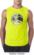 Mens Peace Shirt Peace Earth Sleeveless Tee T-Shirt