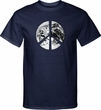 Mens Peace Shirt Peace Earth Tall Tee T-Shirt