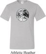 Mens Peace Shirt Peace Earth Tall Tee T-Shirt