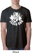Mens Peace Shirt Peace Now Burnout Tee T-Shirt