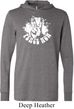 Mens Peace Shirt Peace Now Lightweight Hoodie Tee