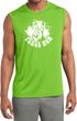 Mens Peace Shirt Peace Now Sleeveless Moisture Wicking Tee T-Shirt