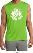 Mens Peace Shirt Peace Now Sleeveless Moisture Wicking Tee T-Shirt