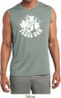 Mens Peace Shirt Peace Now Sleeveless Moisture Wicking Tee T-Shirt
