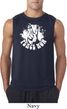 Mens Peace Shirt Peace Now Sleeveless Tee T-Shirt