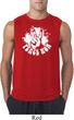 Mens Peace Shirt Peace Now Sleeveless Tee T-Shirt