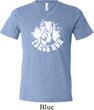 Mens Peace Shirt Peace Now Tri Blend V-neck Tee T-Shirt