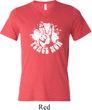 Mens Peace Shirt Peace Now Tri Blend V-neck Tee T-Shirt