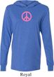 Mens Peace Shirt Pink Peace Lightweight Hoodie Tee