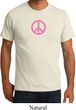 Mens Peace Shirt Pink Peace Organic Tee T-Shirt
