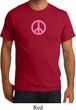 Mens Peace Shirt Pink Peace Organic Tee T-Shirt