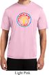 Mens Peace Shirt Psychedelic Peace Moisture Wicking Tee