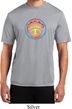 Mens Peace Shirt Psychedelic Peace Moisture Wicking Tee