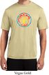 Mens Peace Shirt Psychedelic Peace Moisture Wicking Tee