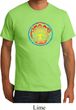 Mens Peace Shirt Psychedelic Peace Organic Tee T-Shirt