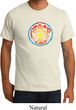 Mens Peace Shirt Psychedelic Peace Organic Tee T-Shirt
