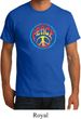 Mens Peace Shirt Psychedelic Peace Organic Tee T-Shirt
