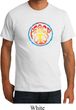 Mens Peace Shirt Psychedelic Peace Organic Tee T-Shirt