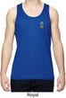 Mens Pineapple Patch Pocket Print Moisture Wicking Tank Top