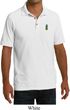 Mens Pineapple Patch Pocket Print Pique Polo Shirt