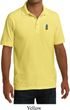 Mens Pineapple Patch Pocket Print Pique Polo Shirt