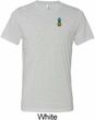 Mens Pineapple Patch Pocket Print Tri Blend T-shirt