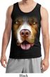 Mens Pit Bull Tanktop Big Pit Bull Face Tank Top