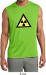 Mens Radioactive Triangle Sleeveless Moisture Wicking Tee T-Shirt