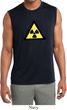 Mens Radioactive Triangle Sleeveless Moisture Wicking Tee T-Shirt