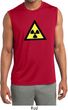 Mens Radioactive Triangle Sleeveless Moisture Wicking Tee T-Shirt