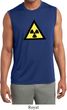 Mens Radioactive Triangle Sleeveless Moisture Wicking Tee T-Shirt