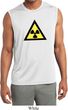 Mens Radioactive Triangle Sleeveless Moisture Wicking Tee T-Shirt