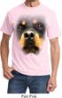 Mens Rottweiler Shirt Big Rottweiler Face Tee T-Shirt