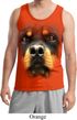 Mens Rottweiler Tanktop Big Rottweiler Face Tank Top