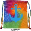 Mens Sailing Bag Blue Anchor Tie Dye Bag