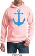 Mens Sailing Hoodie Blue Anchor Hoody