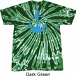 Mens Sailing Shirt Blue Anchor Twist Tie Dye Tee T-shirt