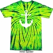Mens Sailing Shirt White Anchor Tie Dye Tee T-shirt