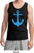 Mens Sailing Tanktop Blue Anchor Tank Top