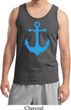 Mens Sailing Tanktop Blue Anchor Tank Top